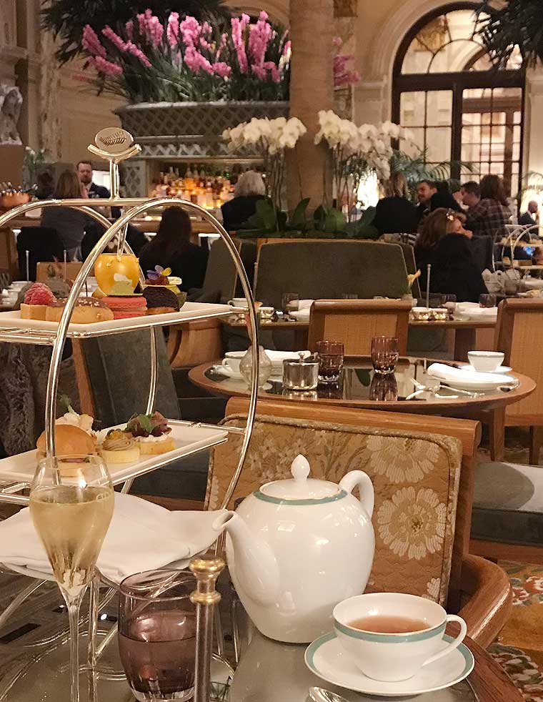 Lovely Afternoon Tea at The Palm Court at The Plaza Hotel (NYC