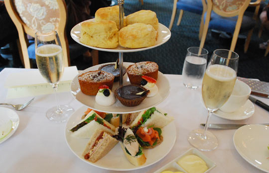 High Tea at the Duxton Hotel