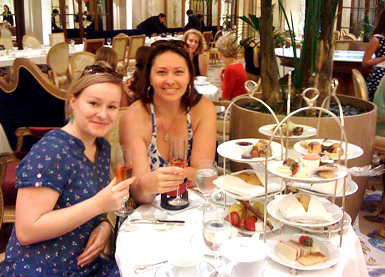 High Tea at The Plaza's Palm Court