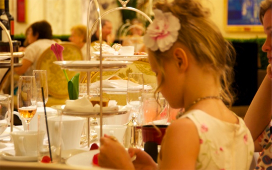 High Tea at The Plaza's Palm Court