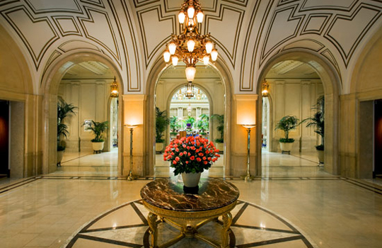 Palace-Lobby-540p High Tea at the Palace Hotel, San Francisco