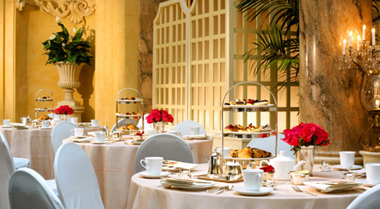 Palace-afternoon-table-540p High Tea at the Palace Hotel, San Francisco