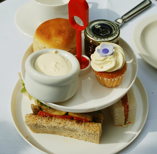 Virgin Atlantic Upper Class High Tea