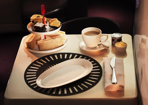 Virgin Atlantic Upper Class High Tea