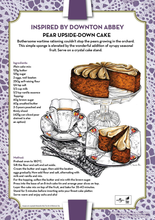 Pear Upside-Down Cake