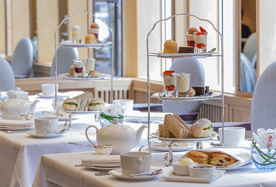 Afternoon Tea at the Capital Hotel, London