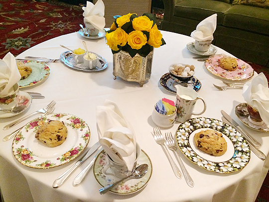 Afternoon Tea at The Townsend Hotel 