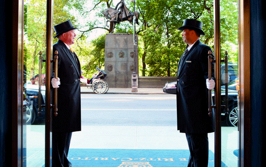 Concierge at the Ritz-Carlton New York, Central Park