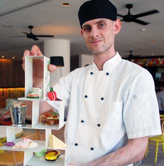 Chef Daniel at the QT Gold Coast