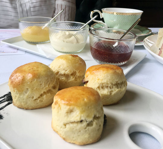 Scones from the Strangers Corridor at Parliament of Victoria
