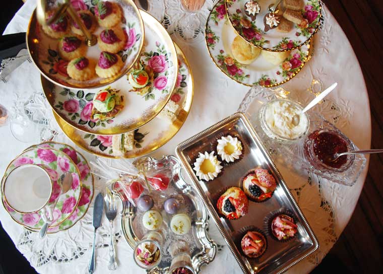 Chefs selection of Petit Fours and Petit Gateaux