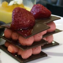 Strawberry mille-feuille