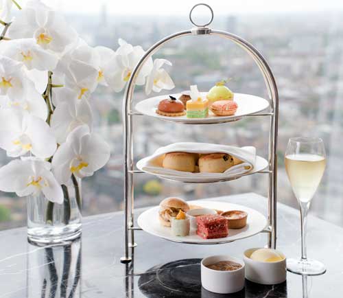 Afternoon Tea at the Ting Restaurant, Shangri-La London