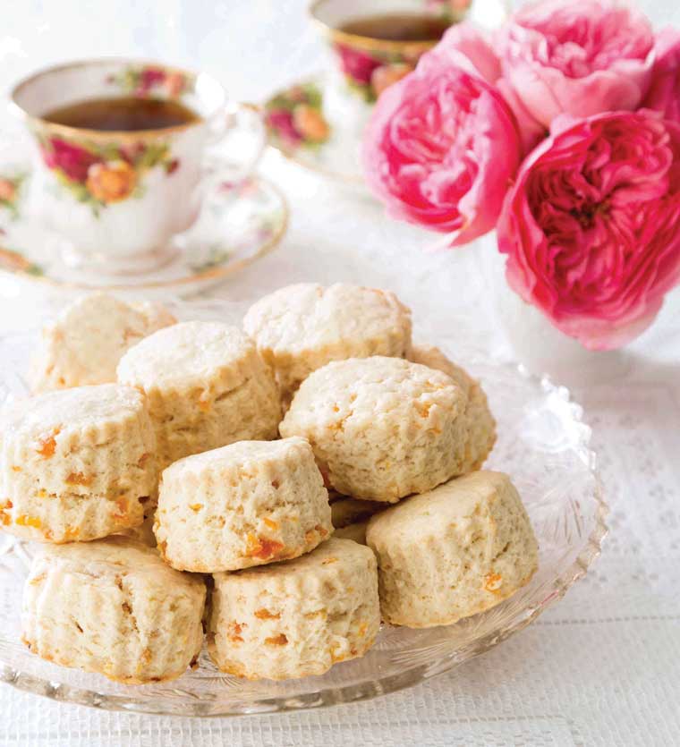 Apricot Cream Scones