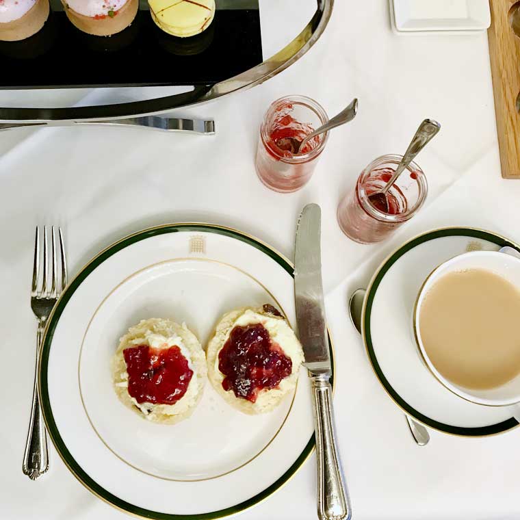 Afternoon tea at the Houses of Parliament, London