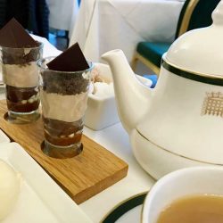 Afternoon tea at the Houses of Parliament, London