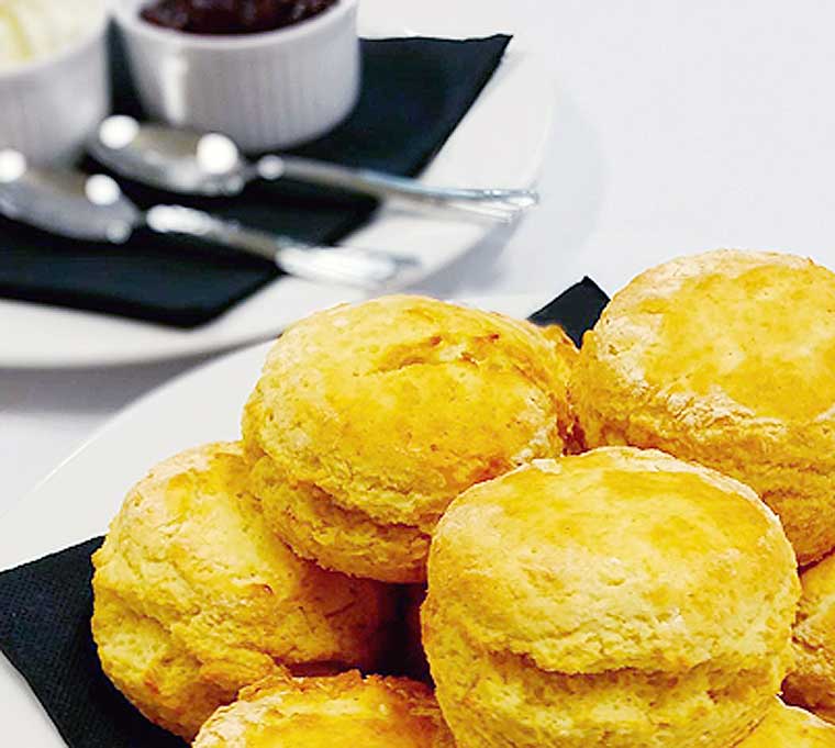 Pumpkin Scone Recipe by Lady Flo Bjelke-Peterson. 