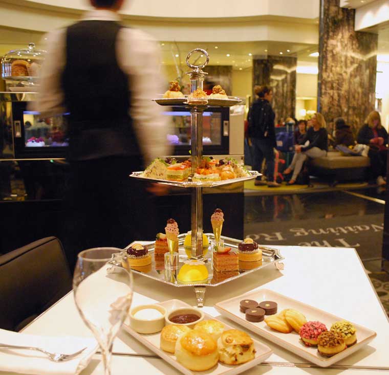 Afternoon Tea at The Waiting Room at Crown Melbourne