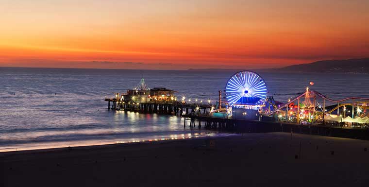 Santa Monica Pier (supplied photo)