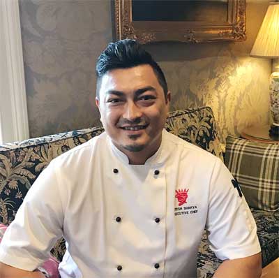 Head Chef Nitesh Shakya