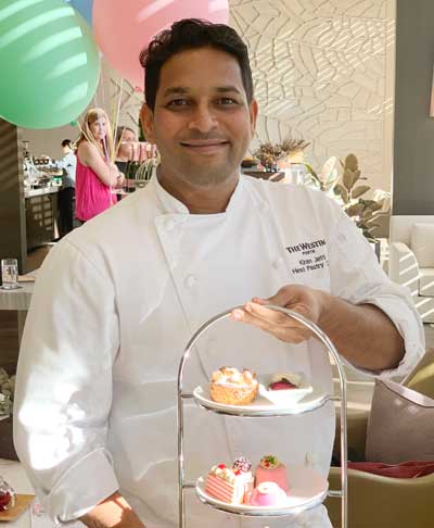 Head Pastry Chef Kiran Jetti