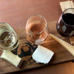 Sparkling Wine and Cheese Flight