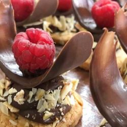 Almond Raspberry Chocolate Bites