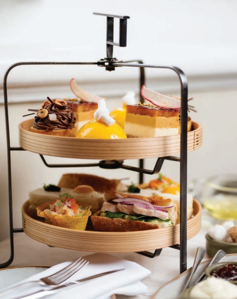 High Tea delivered from Como Treasury Lounge & Bar Perth - supplied photo