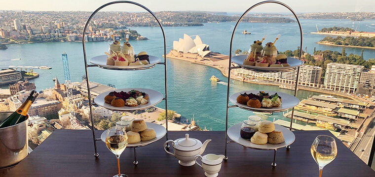 High Tea at Altitude, Shangri-La Hotel Sydney - supplied image