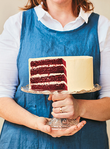 Red velvet layer cake 