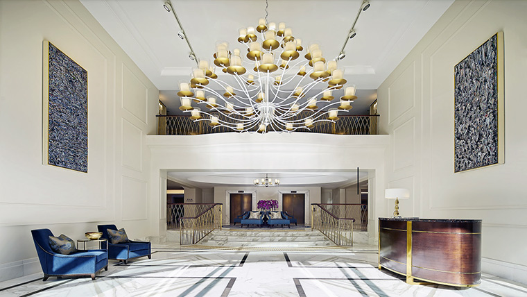 Langham Hotel Sydney Foyer - supplied photo