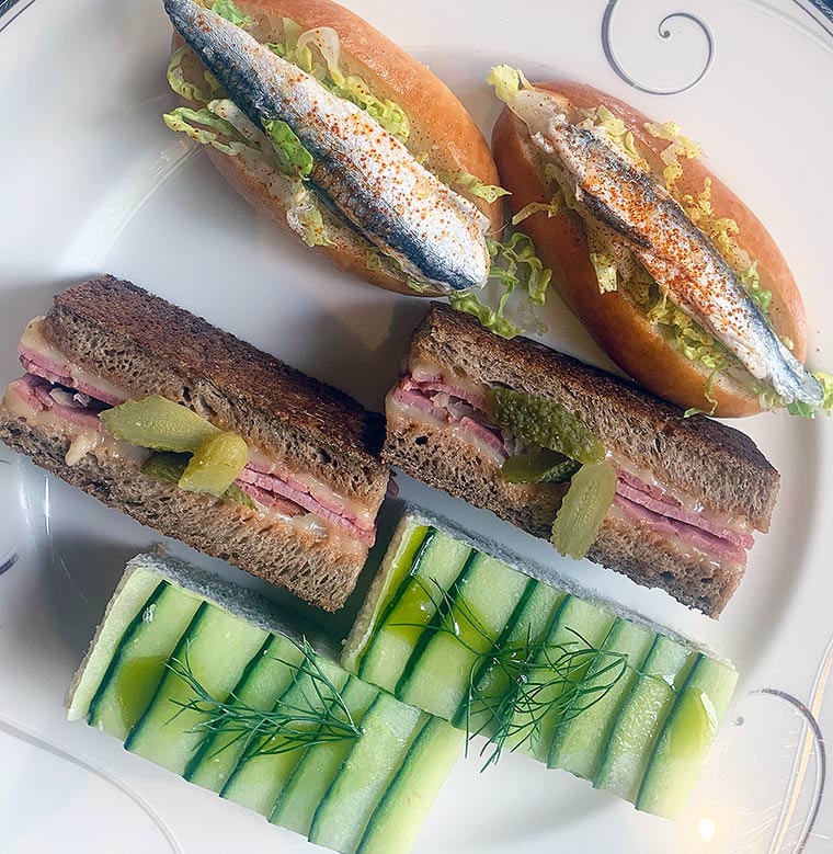 Savoury selection
