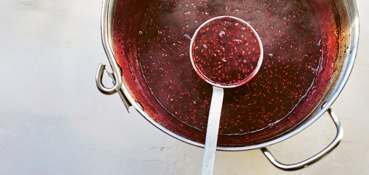 Raspberry & Elderflower Jam Recipe