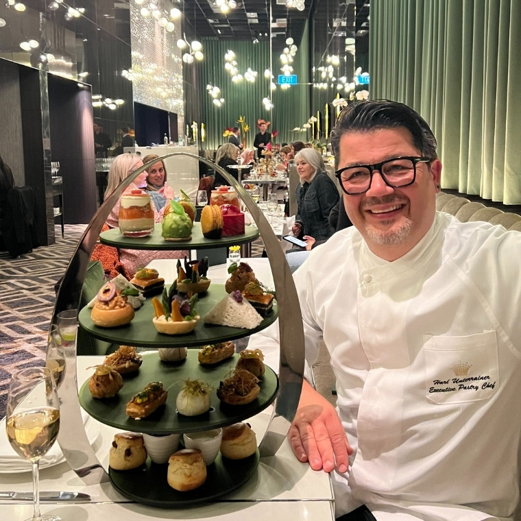 Executive Pastry Chef Hari Unterrainer