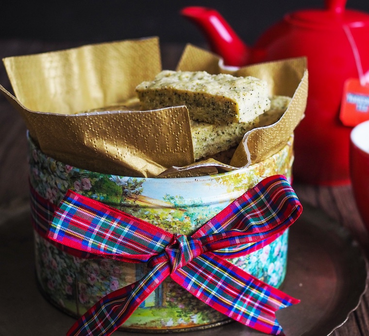 Tea-Infused Shortbread