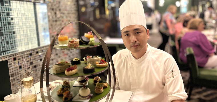 Pastry Chef Louis Lee at TWR Crown Melbourne