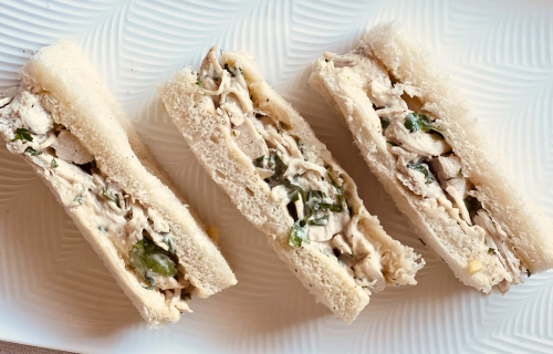 Chicken & Herb Finger Sandwich Recipe