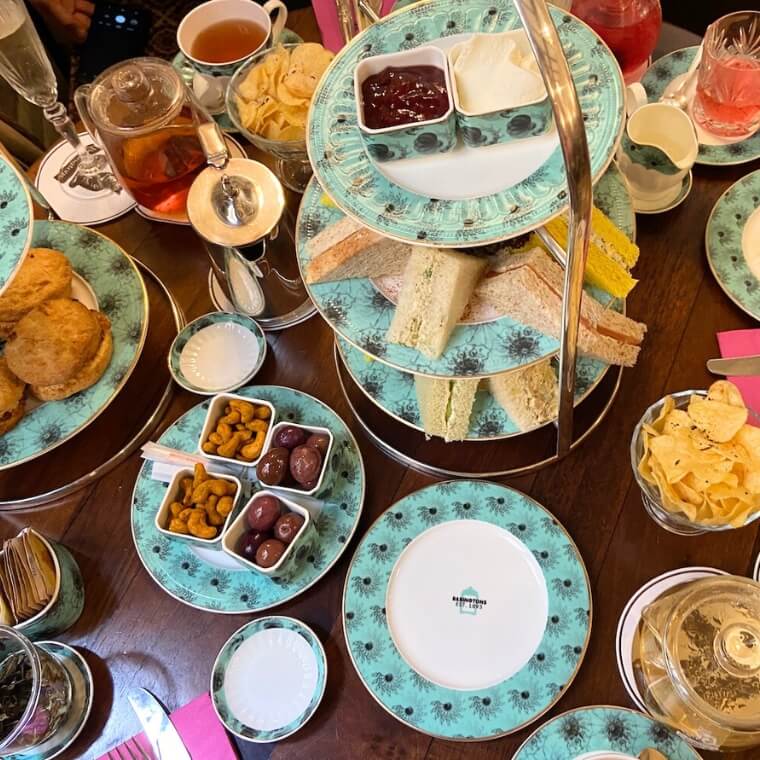 High Tea at Babington’s Tea Rooms, Rome