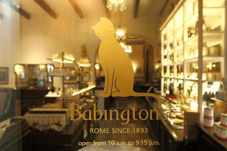 Babington’s Tea Rooms, Rome