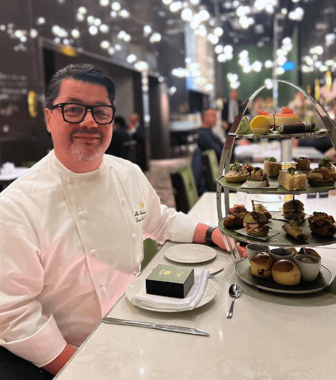 Executive Pastry Chef Hari Unterrainer