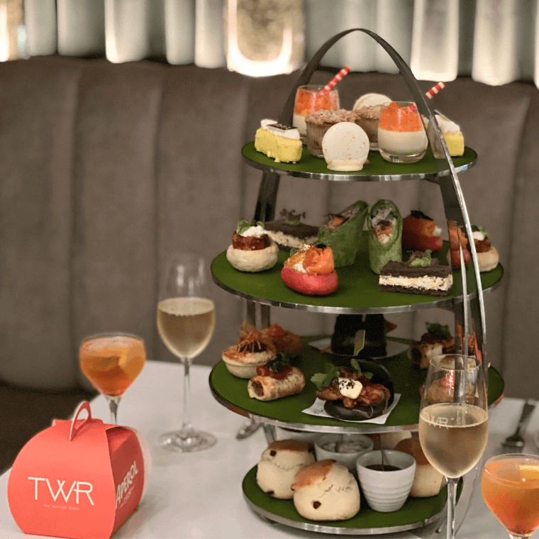 Aperol High Tea at The Waiting Room, Crown Melbourne