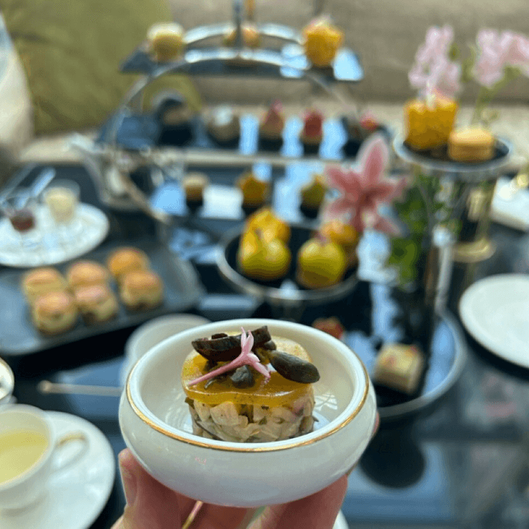 Savoury selection, photo credit: Aisha Hillary-Morgan