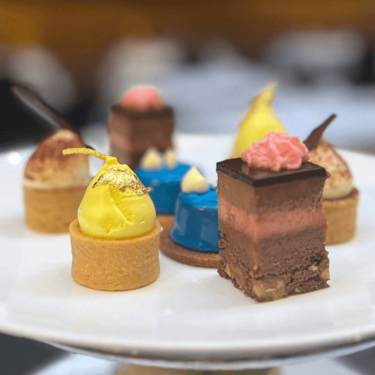 Burberry Afternoon Tea sweet selection