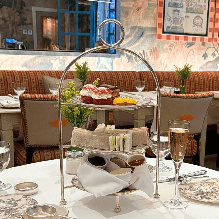 Afternoon Tea at Warren Street Hotel, photo Sally Scott