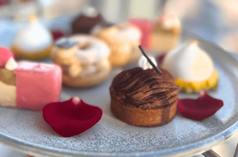 Chestnut Mont Blanc Tart