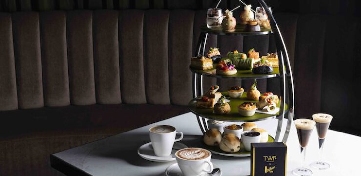 Vittoria Coffee High Tea at The Waiting Room, Crown Melbourne, photo credit: Crown Melbourne