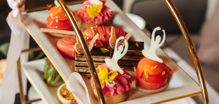 High Tea at Chandelier Lounge at Cordis, Auckland