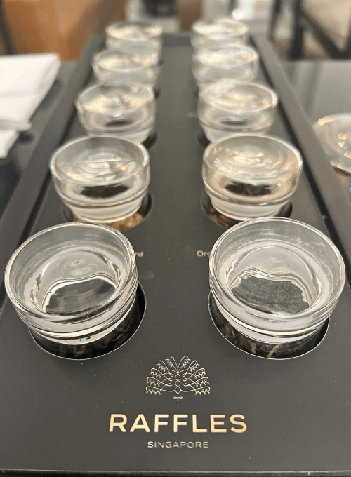 Tea selection