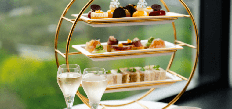 High Tea at Chandelier Lounge at Cordis, Auckland