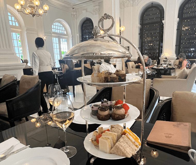 Afternoon Tea at The Raffles Singapore